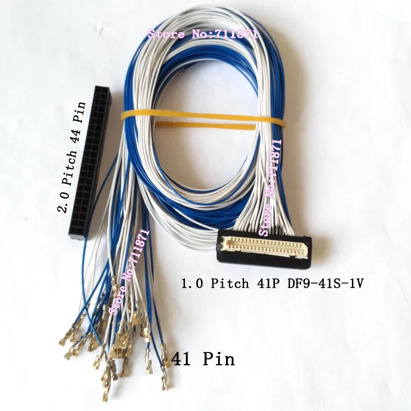 50CM 31P 41Pin DF9 Screen Cable Line Full Cable Custom DF9 41S 31S Screen Line Cable Custom DF9 31P 41Pin Lcd Screen Wire Cord