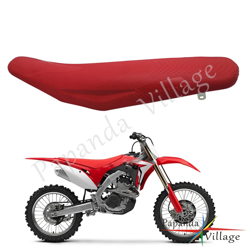 

For Honda CRF250R CRF450R 2013-2017 MX Motocross Full Seat Cushion Complete Seat Assembly Plastic Foam Black Cover Dirt Bike