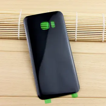 10 ks/sada skleněný zadní kryt baterie pro Samsung Galaxy S7 G930 G930F S7 Edge G935 G935 zadní skleněný kryt + lepidlo 8 nejlepší prodej Zadní sklo na Samsung S7 Edge - №1