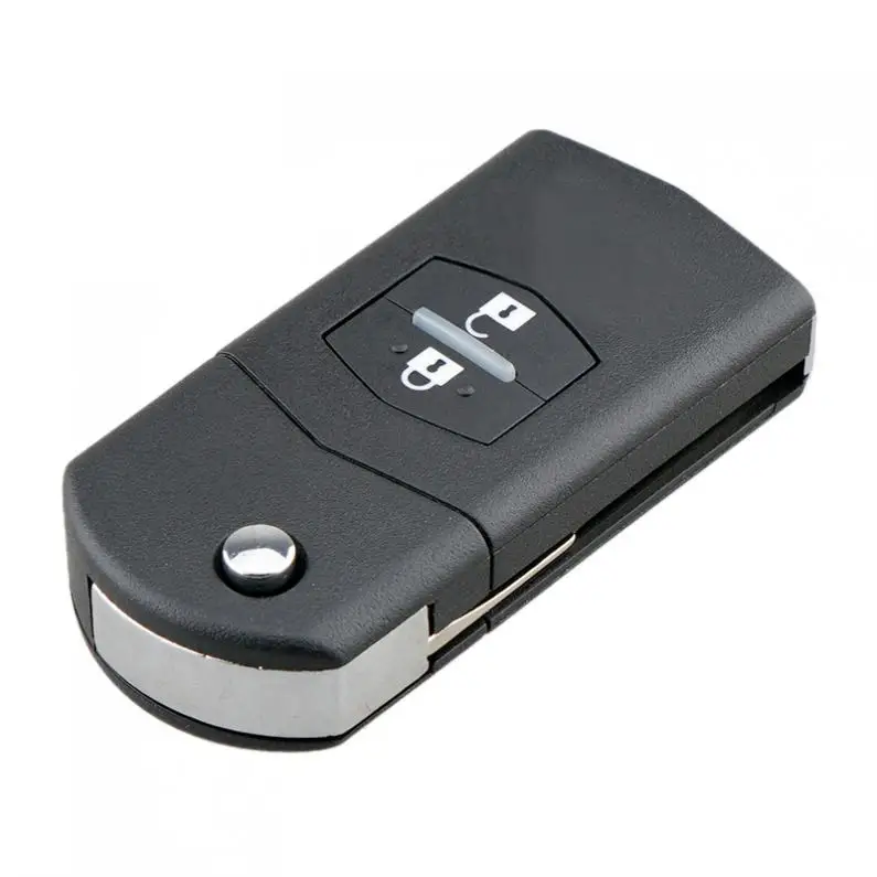 433Mhz 2 Buttons Flip Car Remote Key Keyless Entry with ID63 80Bit Chip 41781 Fit for Mazda 3 / BT-50