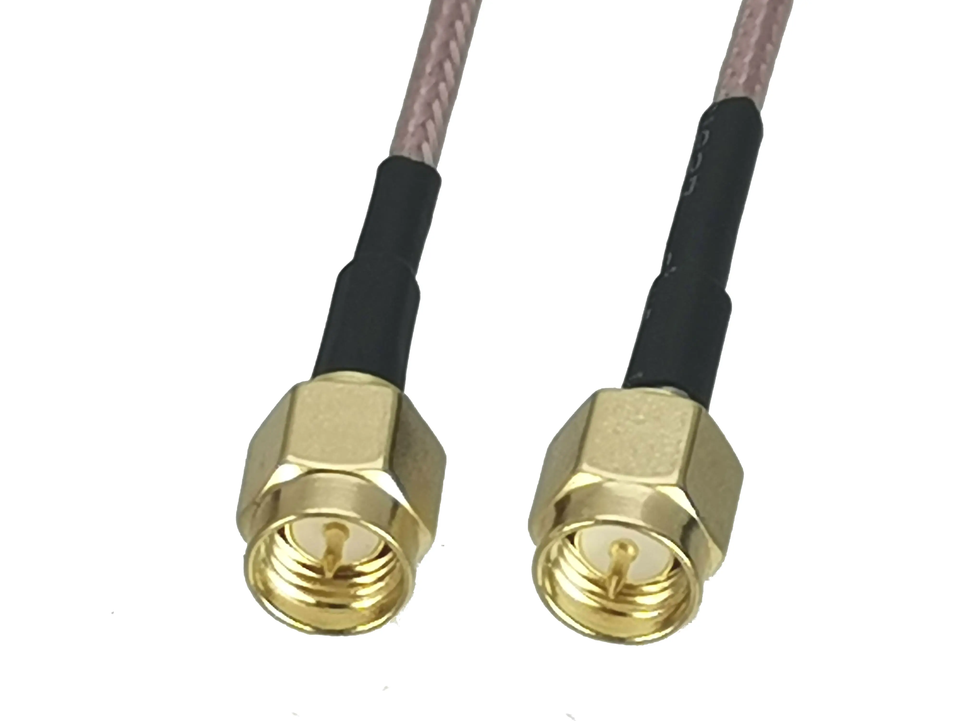 10Pcs RG316 Cable SMA Male Plug to SMA Male Plug Connector Crimp RF Coaxial Jumper Pigtail Cable For Radio Antenna 4inch~5M