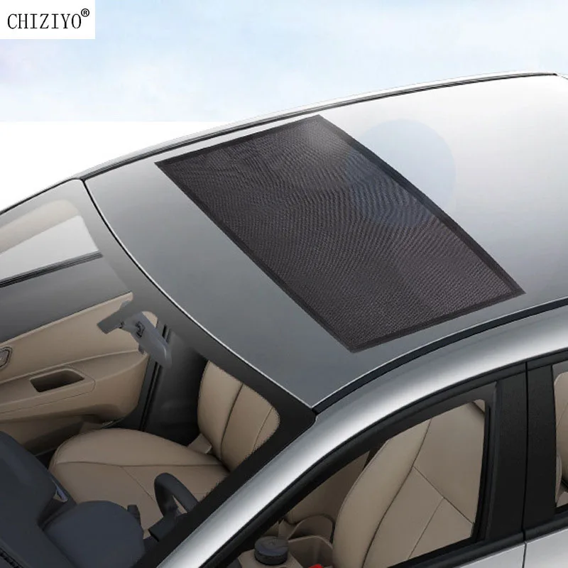 

Magnetic Moonroof Sunroof Sun Shade Mesh Car Roof Awnings Cover Camping Kept The Bugs Out Screen Anti-Mosquito Trips SUV Tent