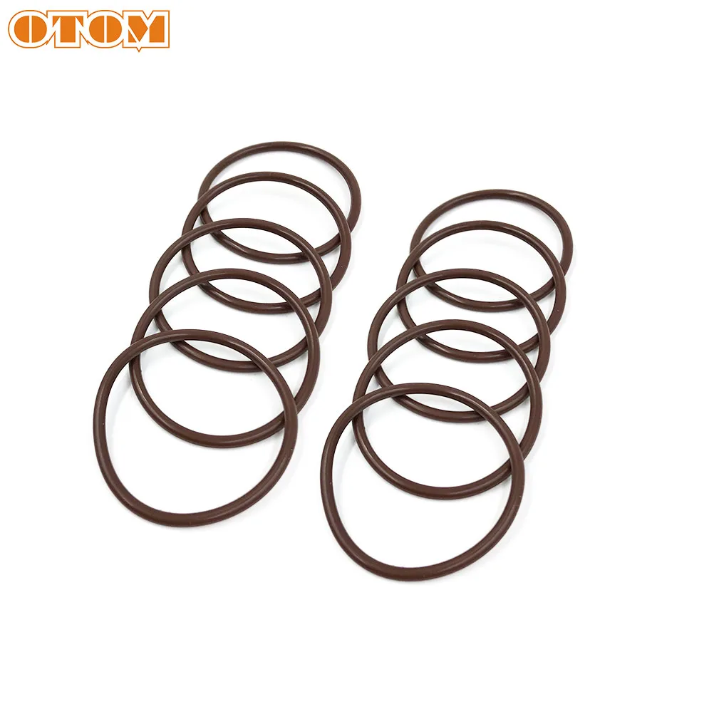 OTOM Knalpot Motor Manifold Gasket Segel O-ring untuk YAMAHA YZ250 Dua-stroke 250cc Suku Cadang Mesin Muffler Konektor Cincin Tertutup