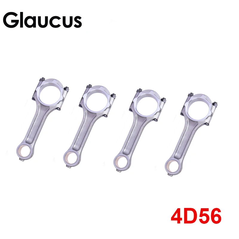 

4pcs D4BX D4BF D4BA D4BH 4D56 engine connecting rod Conrod for Hyundai H150 H200 SATELLITE GRACE GALLOPER II 2476cc 2.5 D TD