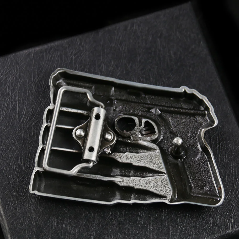 Millitary Desert Eagle 3D Gun Bullets Metal Belt Buckle War Cowboy Western Jackal Game Cosplay Warrior Men Fashion DIY