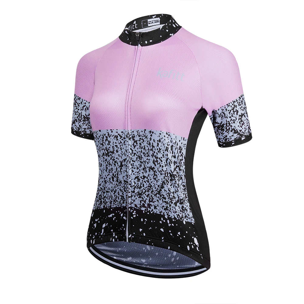 Kafitt Cycling Robe Summer Branded Women Clothing Shorts And Top Feminine Blouses Two Piece Set Large Size Road Bike Dress