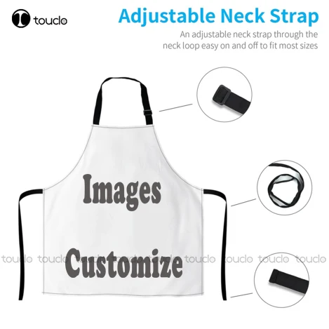 One Piece Mask Stickers Apron Cute Aprons  For Women Men Unisex Adult Garden Kitchen Household Cleaning Custom Apron