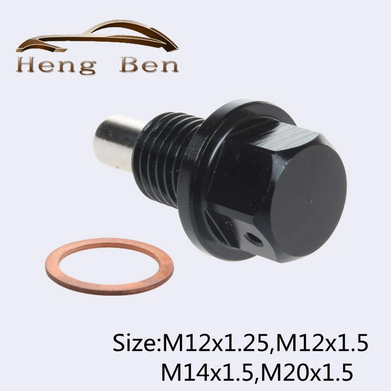 

Magnetic Oil Sump Nut Drain Oil Plug Screw Oil Drain Magnetic Oil Plug Nut M12X1.25 M12X1.5 M14 X 1.5 M20X1.5