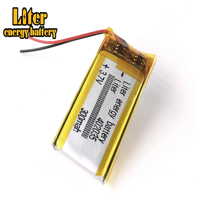 Литий-полимерный аккумулятор 3,7 в 042035 402035 300 мА · ч MP3 MP4 MP5 Аккумулятор для Bluetooth-гарнитуры