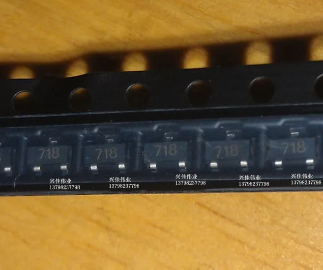 الأصلي 50 قطعة/FMMT718TA 718 سوت-23