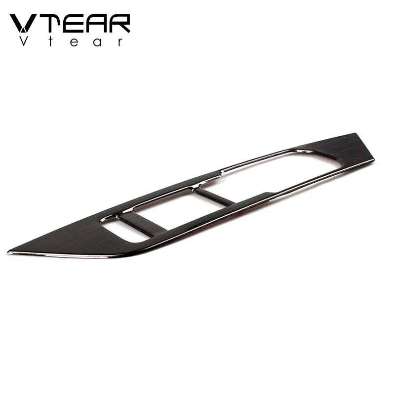 Vtear For Skoda Kodiaq Car Window Lift Switch Interior Control Panel Frame Cover Trim Bezel Door Armrest Accessories Car-Styling