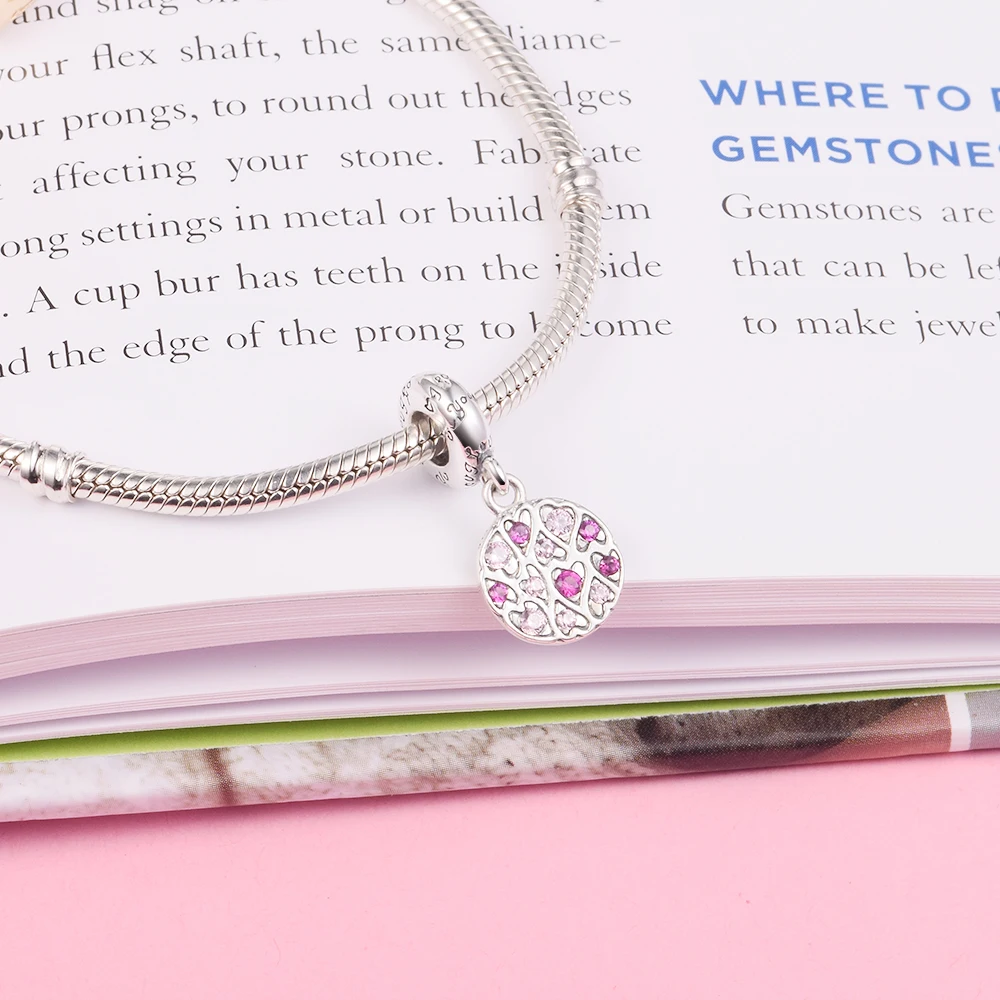 Halloween 2021 Trend 100% Real Silver Moments Logo Dangle Pendant Snake Chain Bracelets Beads S925 Sterling Jewelry Charm