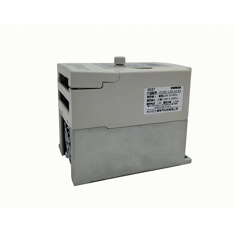 VFD العاكس 1.5KW220v العاكس FC300-1.5G-S2-B3 الناتج CNC محرك المغزل تنظيم سرعة VFD العاكس آلة الحفر