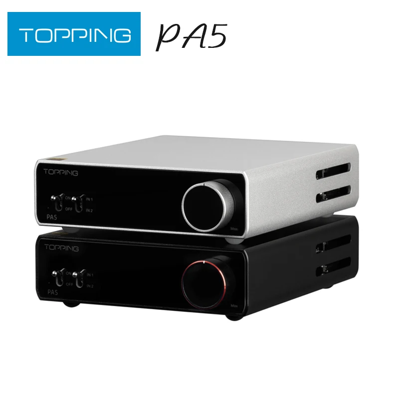 New PA5 Power Amplifier 140W*2 125W*2 Fully Balanced Amplifier Hi-Res Audio For Topping E50 L50 D10Balanced