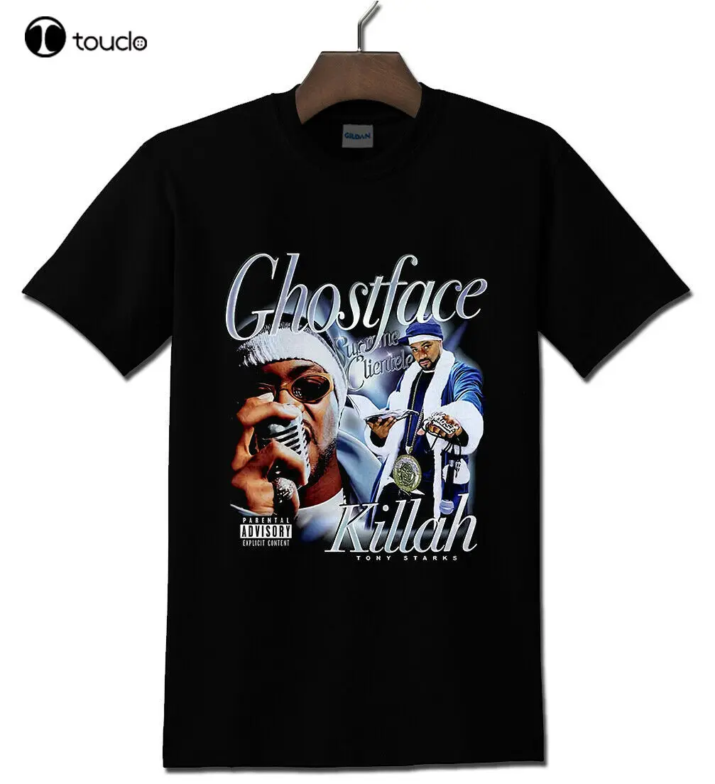 Ghostface Killah Hip Hop Rap Music Black T Shirt S-3Xl