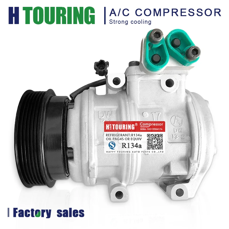 10PA17C AUTO AC A/C Compressor For Car Kia Carens 2011- 97701-1D100 977011D100 977011D100DR P30013-1700 178325 6PK