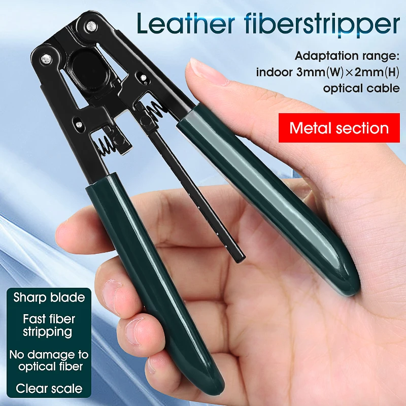 Economical Brand New Fiber Optic Stripping Tool Fiber Optic Stripper FTTH Cable Striping Plier