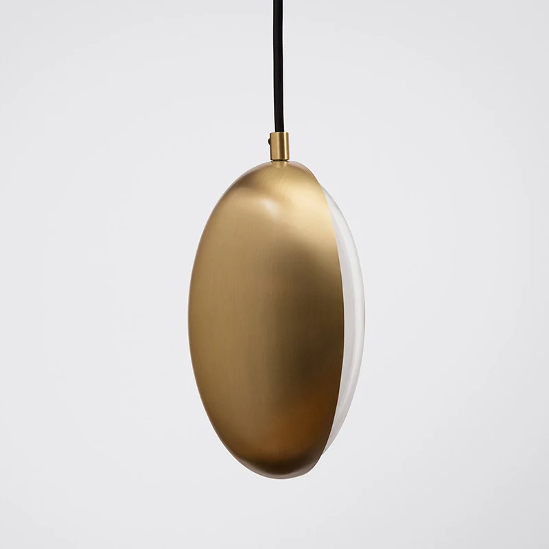 الحديثة الفاخرة الذهب قلادة Led أضواء الإضاءة غرفة الطعام غرفة نوم الزجاج قلادة مصباح المطبخ مصابيح معلقة تركيبات إضاءة مقهى #4