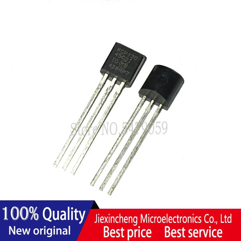 10PCS TMP36GT9Z TMP36GZ MCP130-450DI/TO MCP130-450DI QT18B20 18B20 SD5003A VN2106N3-G VN2106N3 TO-92 New original