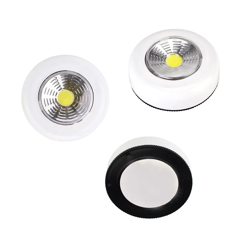 COB LED-onderkastverlichting met zelfklevende sticker Draadloze wandlamp Garderobe Kast Lade Kast Slaapkamer Keuken Nachtlampje