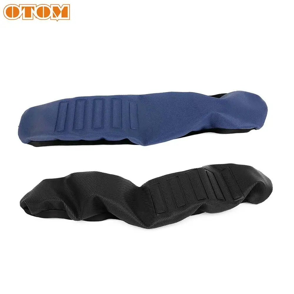 OTOM-funda de asiento de motocicleta antideslizante, juego de cojín suave con pinza impermeable, protección para Motocross, HUSQVARNA, FC, TC, TX, FX