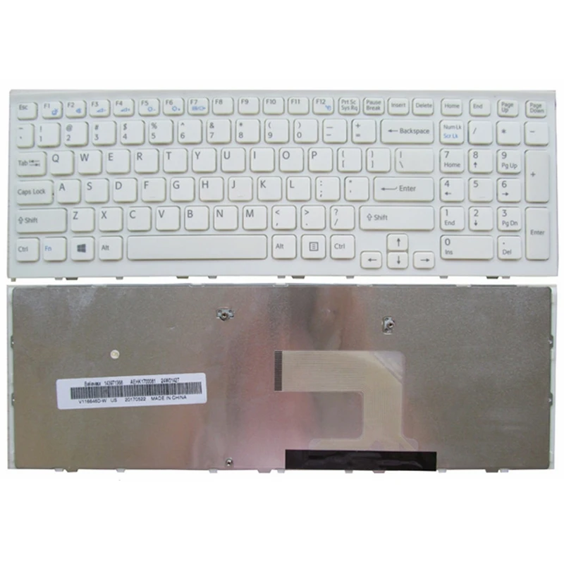 NEW US LAPTOP KEYBOARD FOR SONY VPC-EL PCG-71C11V PCG-71A11T PCG-71A12T PCG-71911M PCG-71C11M Three screws