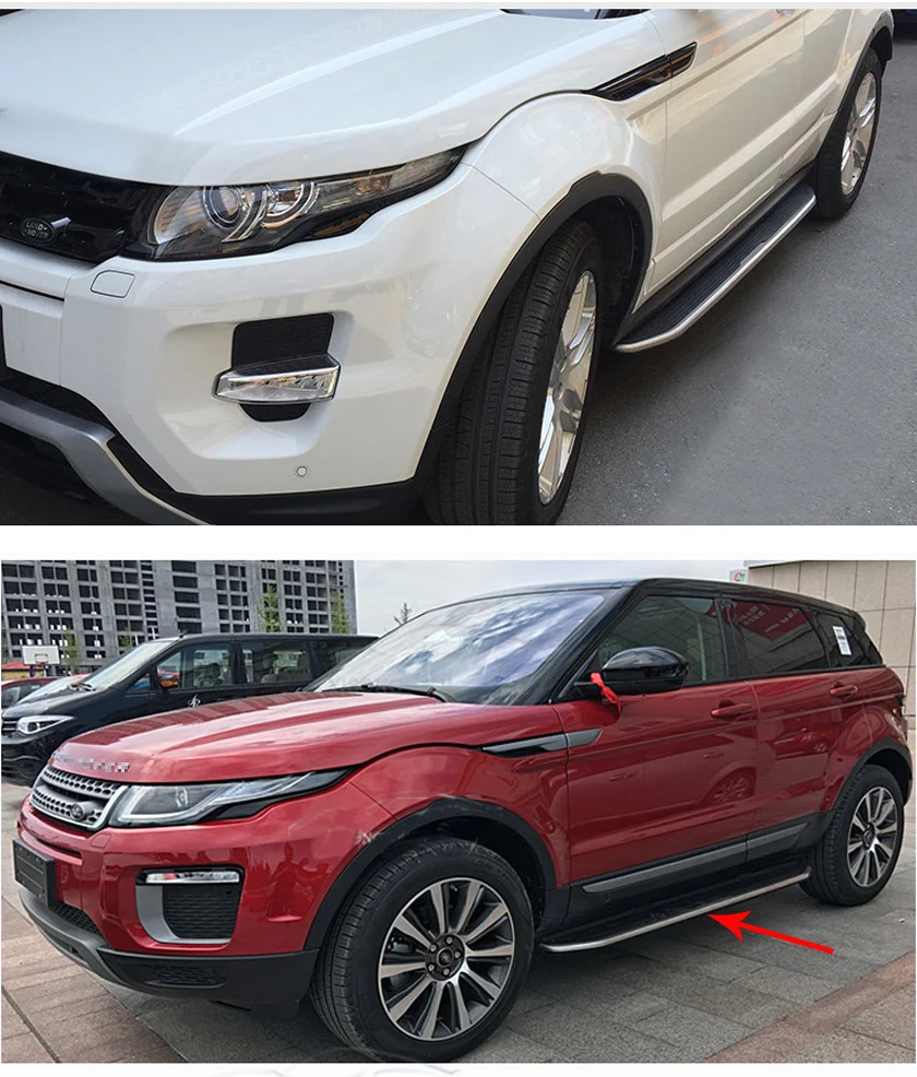 OE model running board side step side bar for Land Rover Range Rover Evoque 2011-2019,ISO9001 quality,aluminum alloy,not rust