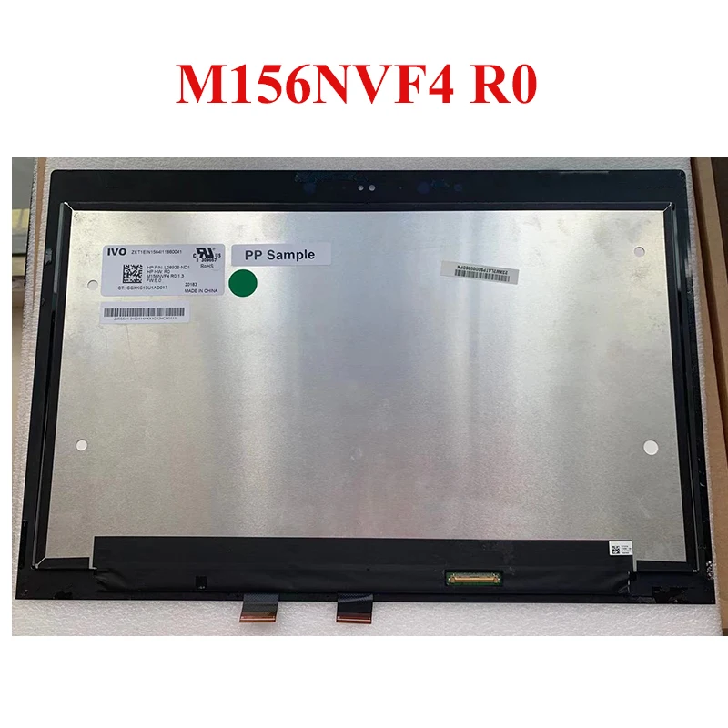 

REPLACE NOTEBOOK LCD TOUCH SCREEN For HP ELITEBOOK L08936-ND1 M156NVF4 R0 FHD 40PIN LED PANEL 15.6 " DISPLAY MATRIX