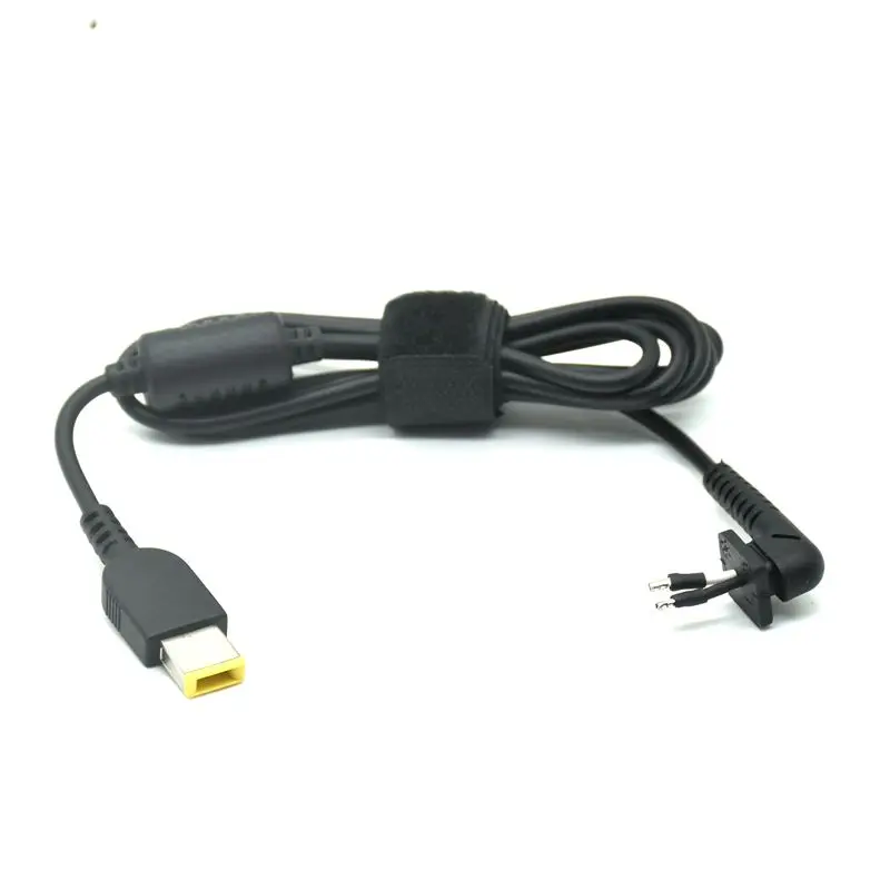 DC Tip Plug Connector Cord Laptop Power Cable For Lenovo Thinkpad Yoga Square Connector Charger Laptop Adapter Dc Cable