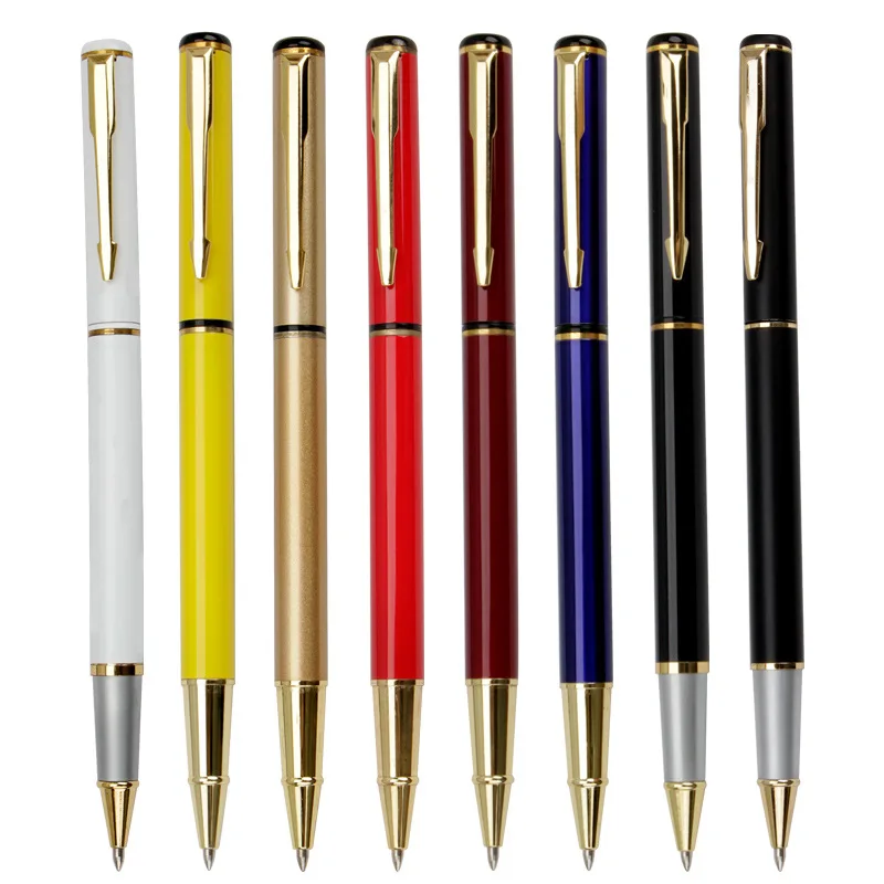 

1PCS Metal Orb Pen Gift Black Ink Gel Pen Office Stationery Kawaii School Supplies Cute Pens