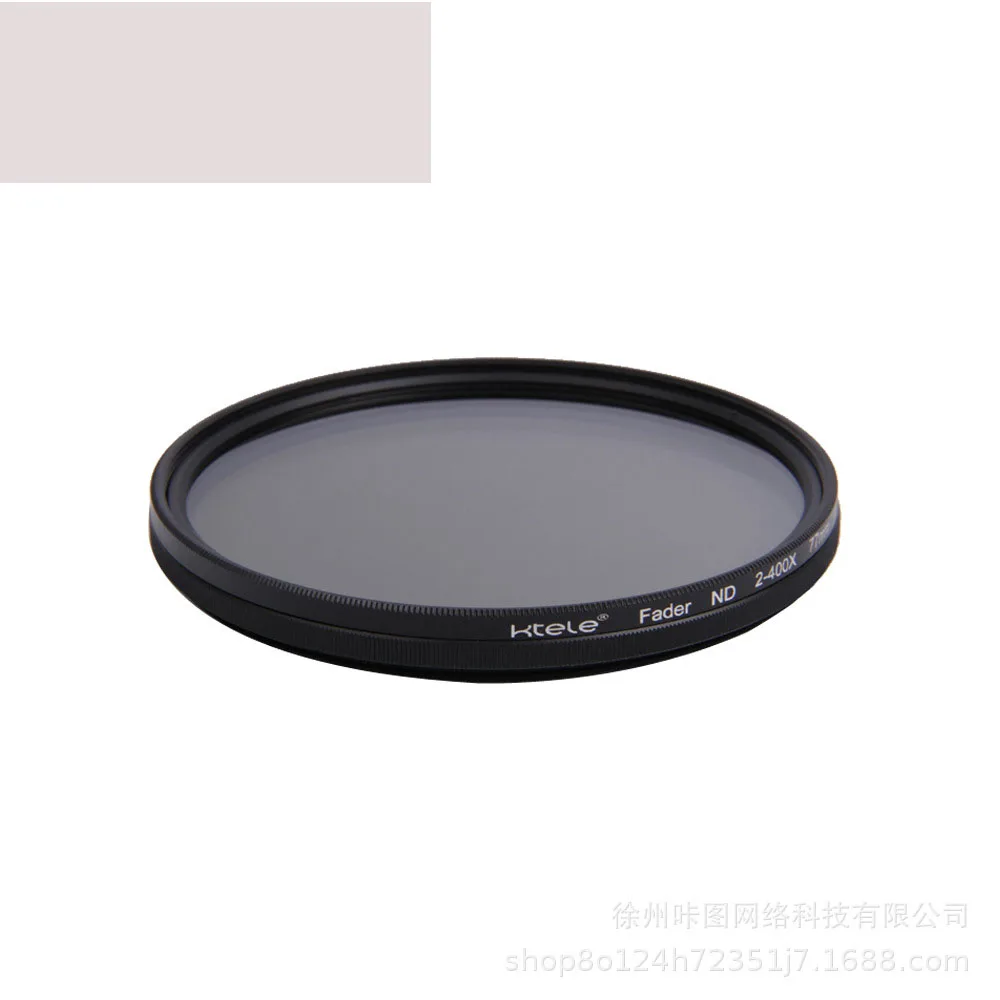 Optical Lens K9 Glass SLR Camera Lens Adjustable 1-9 Level Dimming Camera Camera Accessories Neutral Lens