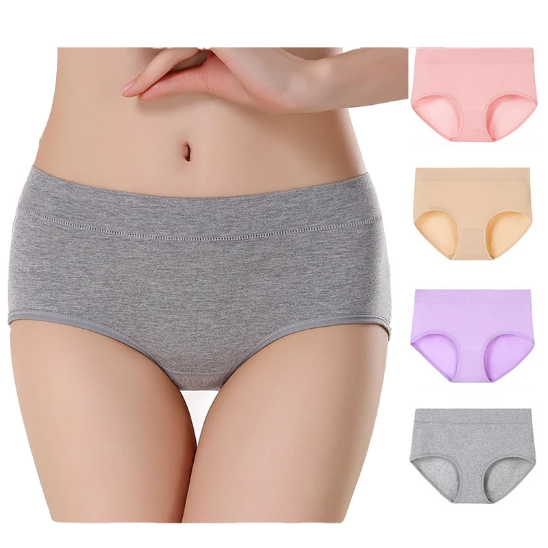 

2022 Winter Thick High Quality Intimates Women's Panties Non-Trace Seamless Ms In Waist Sexy Underwearcomforta Cotton Briefs