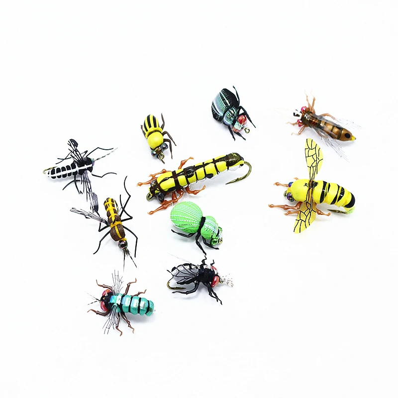 Royal Sissi new 20pcs pack realistic housefly legs fly tying artificial terrestrial insect soft rubber legs fly tying materials