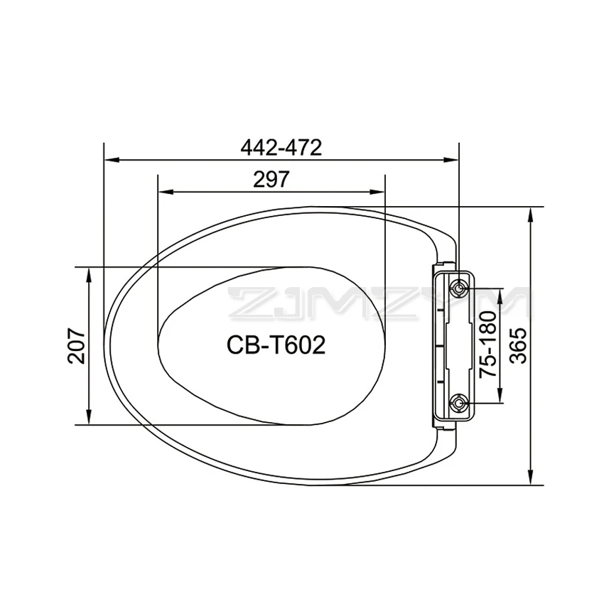 Imagem -04 - Assento para Vaso Sanitário com Aquecimento Inteligente tipo u v 100v220v Amortecedor Silencioso com Aquecimento Rápido Material Abs Temperatura Ajustável