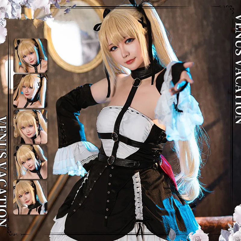 AGCOS Azur Lane Marie Rose Venus Vacation Cosplay Costume Woman Sexy Dress Halloween Outfits Dresses Costumes Cosplay