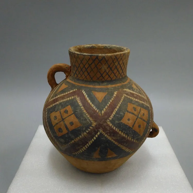 Rare HaDyansty(25-225)Painted Majia Kiln Pottery Jar,Collection, wall decoration of hotels, teahouses and clubs