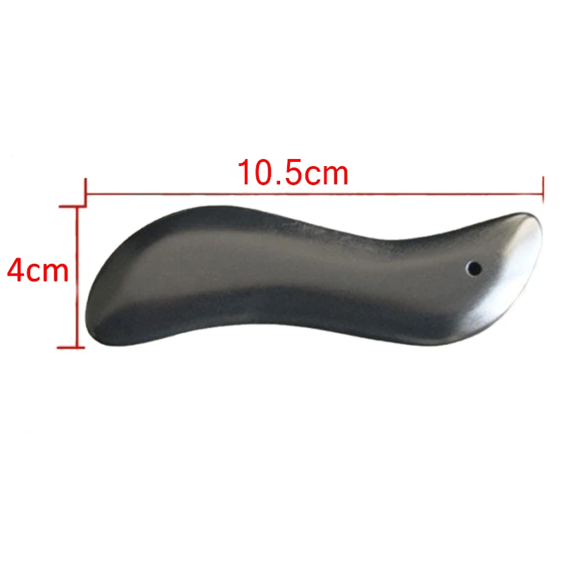 Black Bian Stone Gua Sha Board Therapy Scraping Massage Health Care Tool