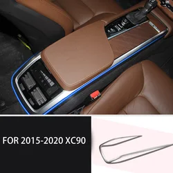 Car stickers for Volvo XC90 V90 V90cc modified special control armrest decorative stripcar supplies car Accessories