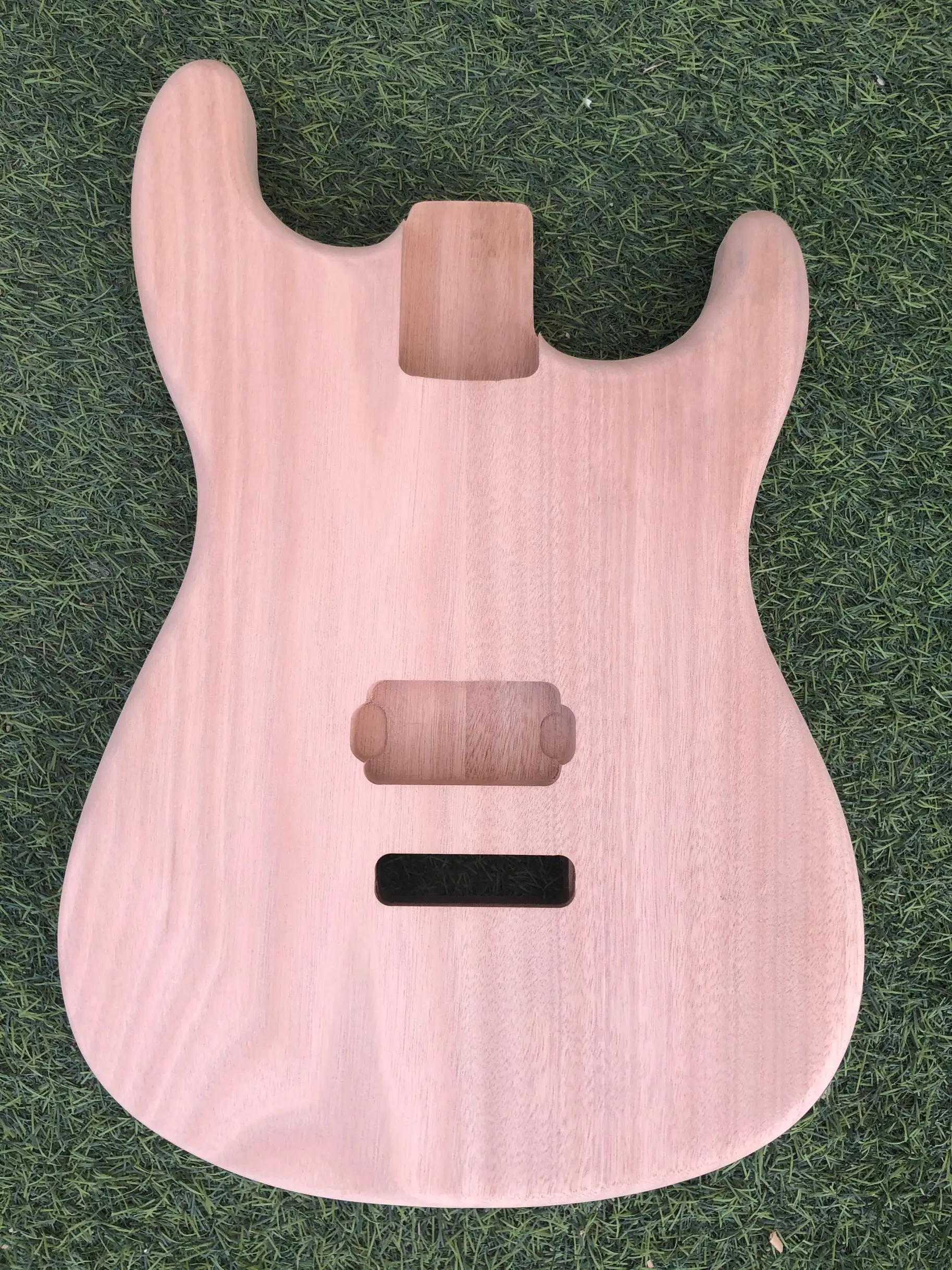 DIY Guitar Body Mahogany Replacement Unfinished Style Bolt ON ST H JACK  EVH5150