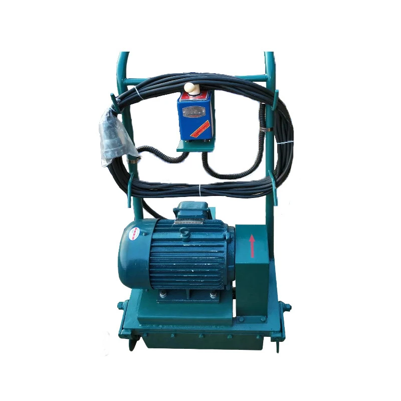 1PC Hand Push Mobile Deck Electric Rust Remover Machine 380V-440V Multifunction Rust Remover Small Rust Remover Machine For Ship