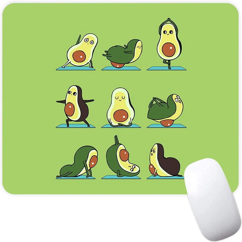 Avocado Aesthetic Fruit Small Gaming Mouse Pad Computer Mousepad PC Gamer Mouse Mat Laptop Mausepad XXL Keyboard Mat Desk Pad