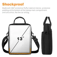 WIWU Laptop Bag for MacBook Air 13.6 2025 Waterproof Shoulder Bag for MacBook Pro 13 Air 13 Carry Case for iPad Pro Air 13 12.9 - Image 5