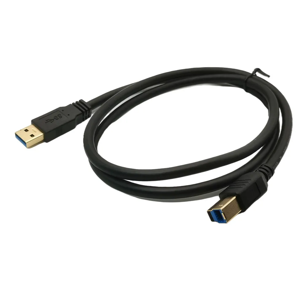 USB 3.0 Kabel Type Een Mannelijke Naar B Mannelijke Kabel Super Snelheid Synchronisatie Data Afdrukken Voor 2.5 3.5 Inch Hdd/Ssd Harde Schijf 0.3M 0.6M 1M