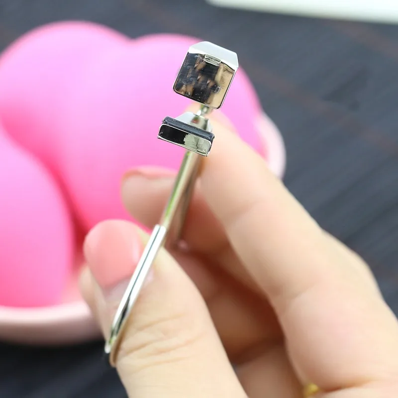 Zalotki do rzęs segmentowe Naturalny skręt Stalowe sztuczne rzęsy Uchwyt Klips do podkręcania rzęs Narzędzie kosmetyczne do makijażu