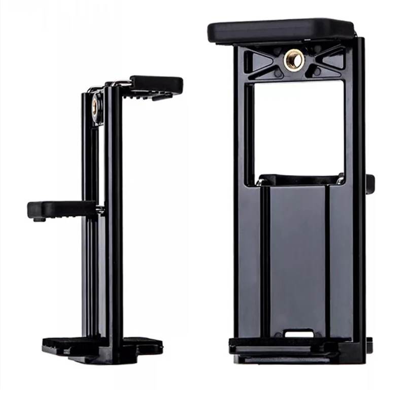 1pc Universal Tablet Telefon 2 In 1 1/4 "Stativ Clamp Halter Halterung Selfie Clip Tablet Ständer Halter