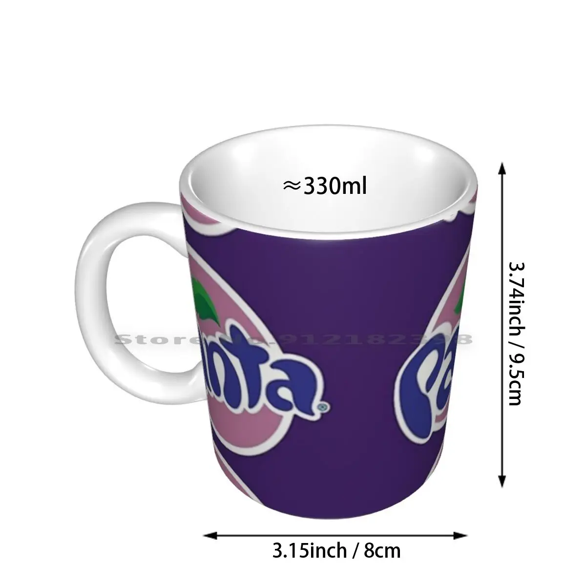 Panta Danganronpa V3 Ceramic Mugs Coffee Cups Milk Tea Mug Panta Danganronpa V3 Fashion New York Pattern London Paris France