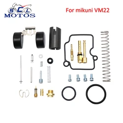 Sclmotos- Motorcycle Carburetor Repair Kits For Mikuni VM22 For Yamaha YM YBR125 JYM125 Dit Pit Bike Moped Motorbike Racing