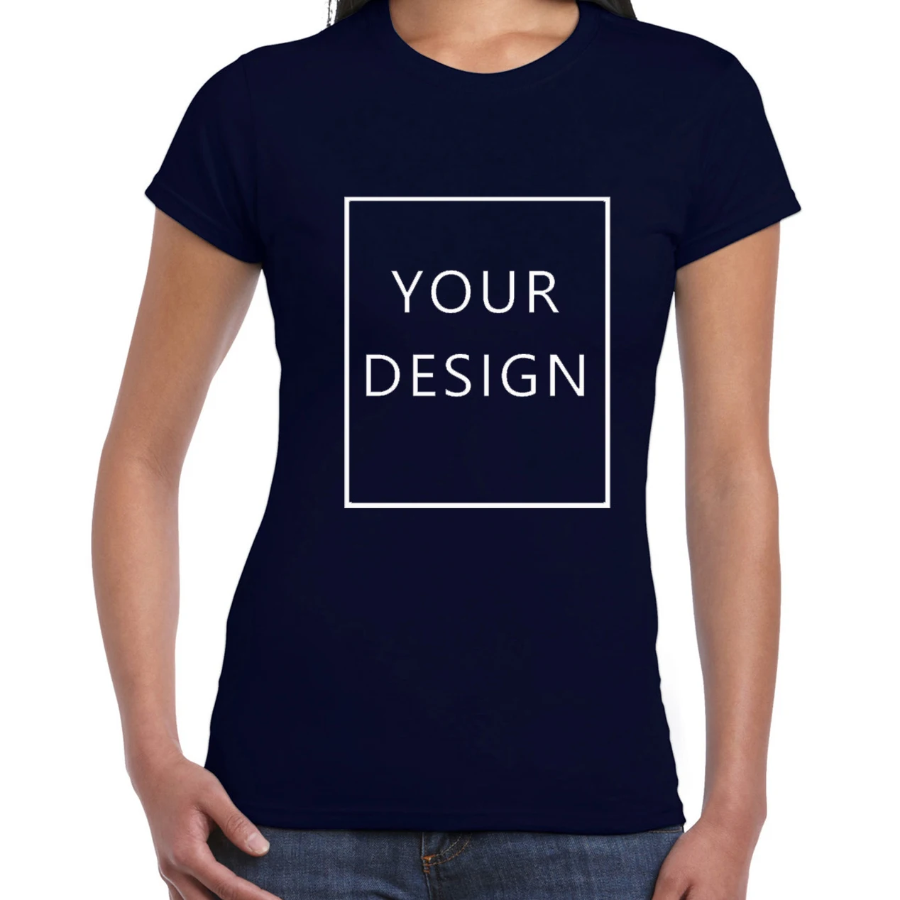 Nieuwe Uw Eigen Ontwerp Vrouwen T-shirt Merk Logo/Foto Custom Slim Body Diy Pic T-shirt Vrouwen Vrouwelijke Zomer Tops tee Vrouwen Kleding