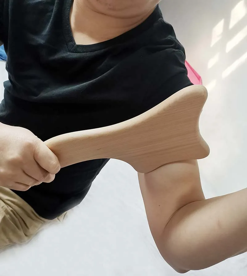 

New Beech Scraping Board Wooden Guasha Massage Tool For Back Neck Body Meridian Beauty Dredge Board Carbonized Acupuncture Board