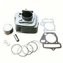 LIFAN LF125 125CC Cylinder Block kit Set Piston Ring Pin Gasket 52.4mm barrel for Dirt Pit bike ATV MOTORCYCLE